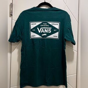Vans green medium t-shirt